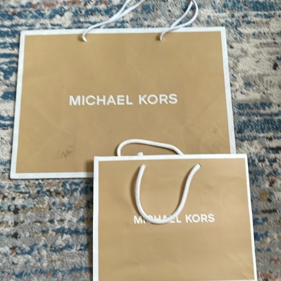 2 Michael kors shopping gift bags empty - Picture 1 of 3